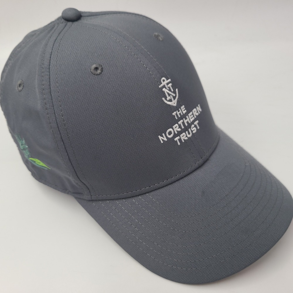 Liberty National Golf Club Hat Adjustable Nike Gray White The Northern Trust Men